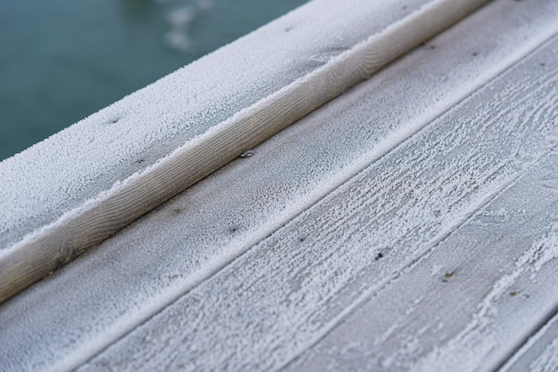 Foto hooghoekbeeld van wit water