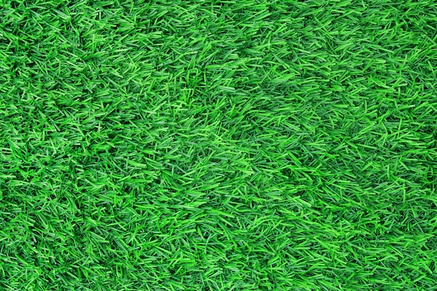 Hoogste mening van de kunstmatige groene achtergrond van de grastextuur.