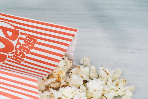 Hoogste mening van smakelijke popcorn