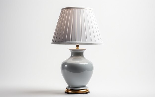 Hoogwaardige realistische lamp op witte achtergrond