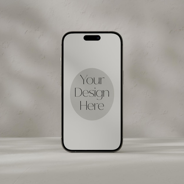 Hoogwaardige telefoonmockups voor branding en marketing