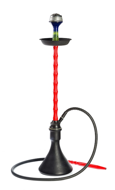 Hookah isolated on white