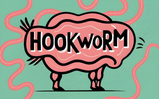 Photo hookworms