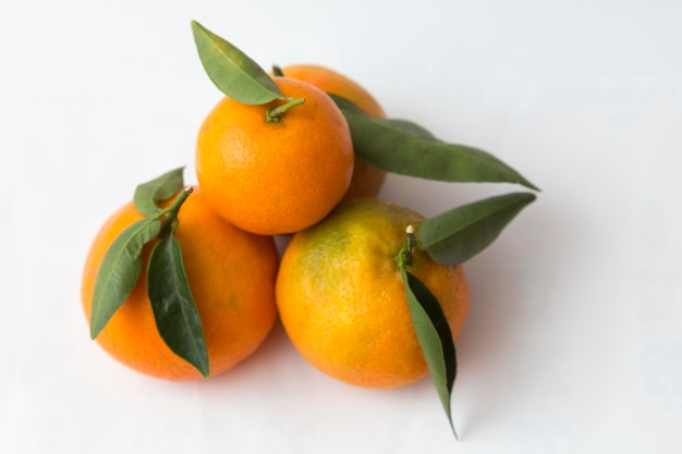 Hoop van mandarijnen gearomatiseerde citrus