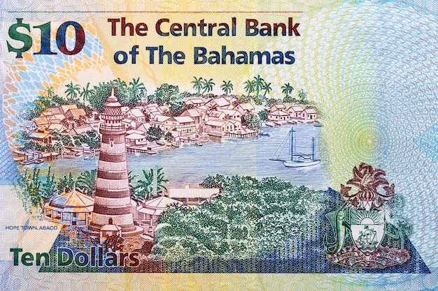 Hope Town van Bahamaans geld