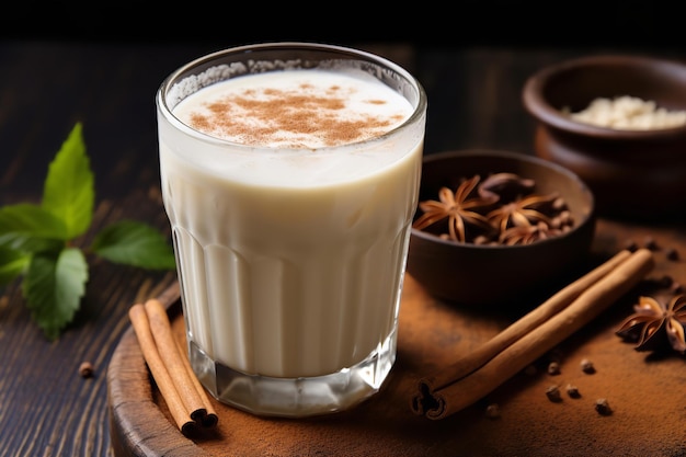 Photo horchata mexican drink