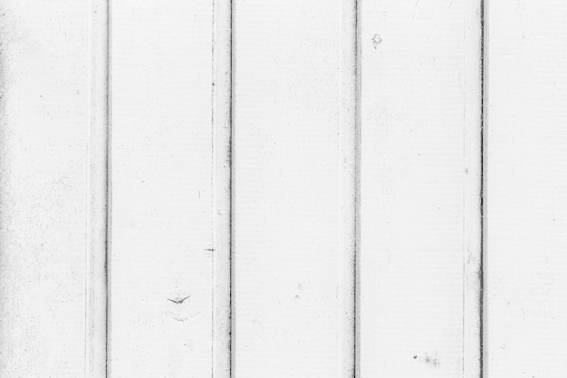 Photo horizontal background of rustic and old strips of white wood