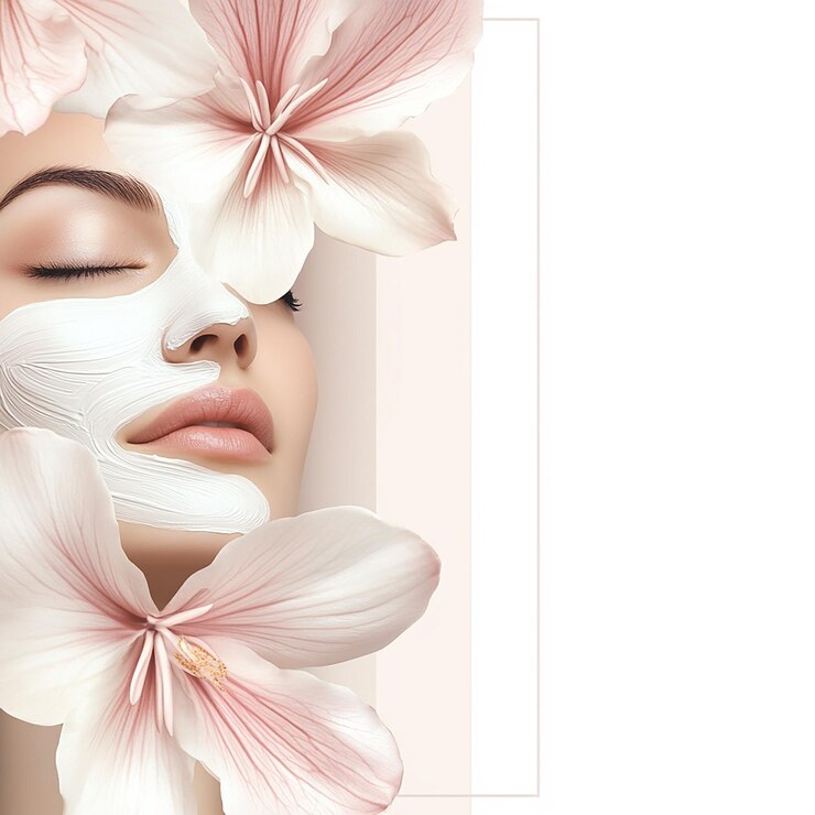 Horizontal banner with copy space for beauty salon