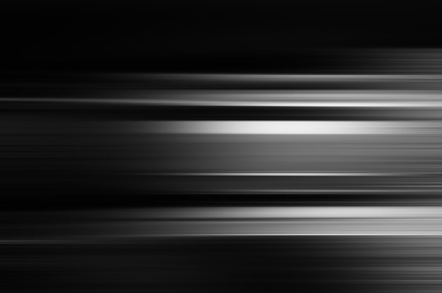 Horizontal black and white futuristic motion blur background hd