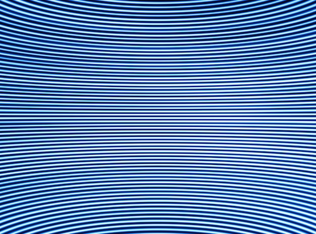 Horizontal blue curved lines abstract background