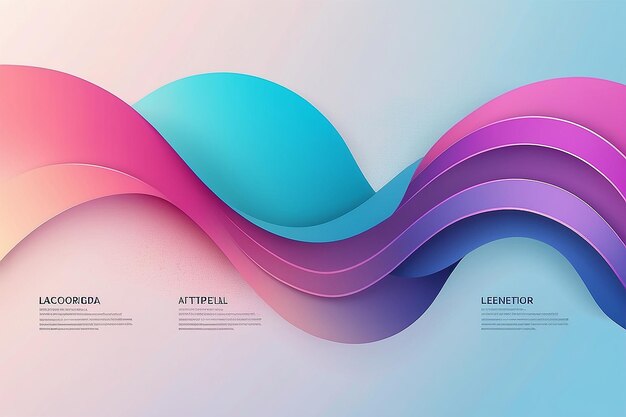 Horizontal elegant gradient geometric header template Lux and business vibes