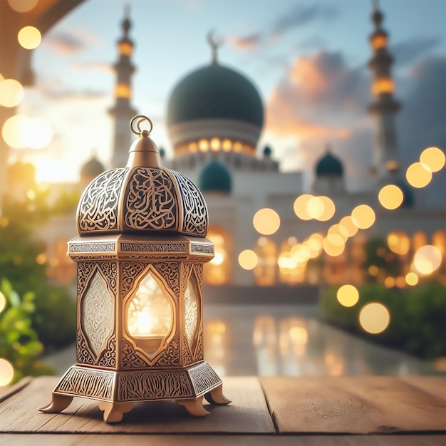 горизонтальные люди фотографии цветное изображение освещенные в помещении ислам фонарь величественный мон