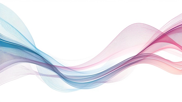 horizontal poster background in modern minimalist style with dynamic liquid gradient shapes