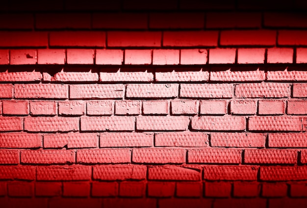 Photo horizontal red dark brick wall texture background hd