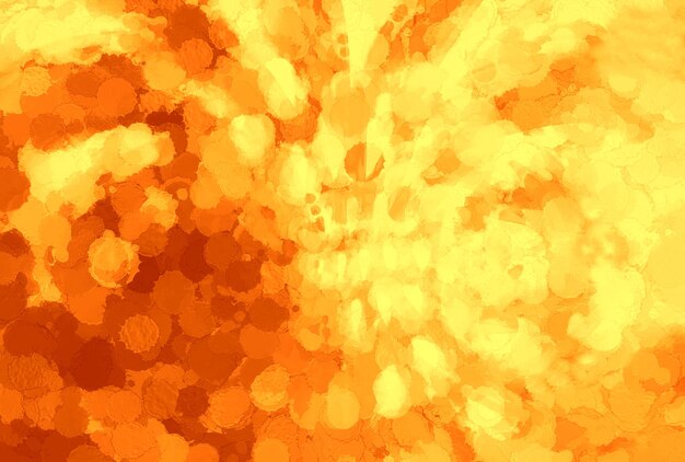 Горизонтальные солнечные оранжевые пятна на фоне иллюстрации холста