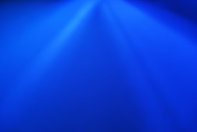 Horizontal vivid blue light from ceiling business presentation abstraction background backdrop