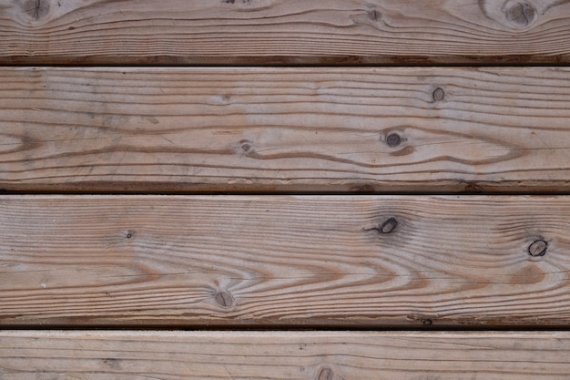 Horizontal  of wooden boards with beautiful texture of wooden fibers.