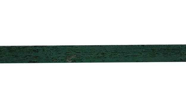 Horizontal wooden plank isolated on white background. High quality photo