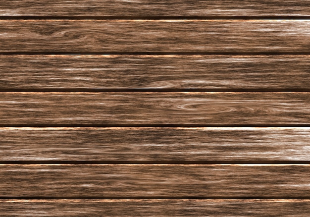 Horizontal Wooden Plank Textured Background