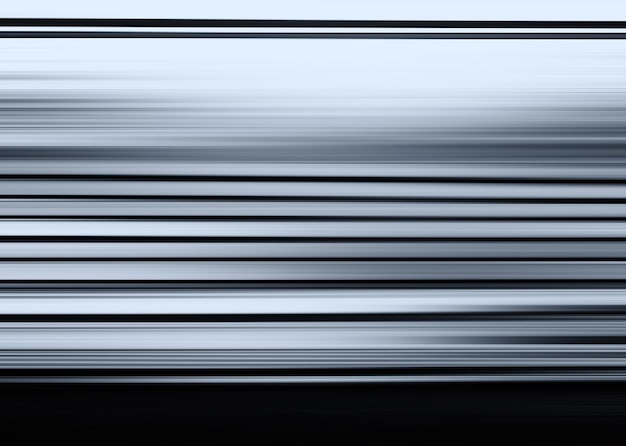 Horizontale blauwgrijze bewegingsonscherpte afbeelding achtergrond