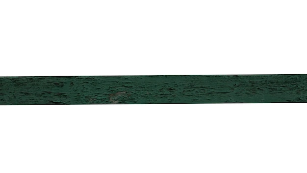Horizontale houten plank geïsoleerd op een witte achtergrond. Hoge kwaliteit foto