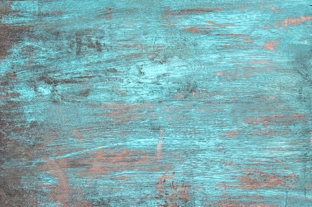 Horizontale houten strepen geschilderd blauwe textuur