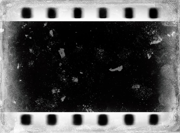 Foto horizontale zwart-wit stoffilm scan afbeelding achtergrond