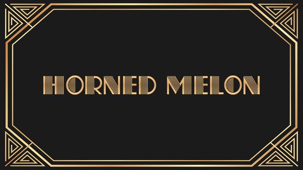 Photo horned melon jazz gold textjpg