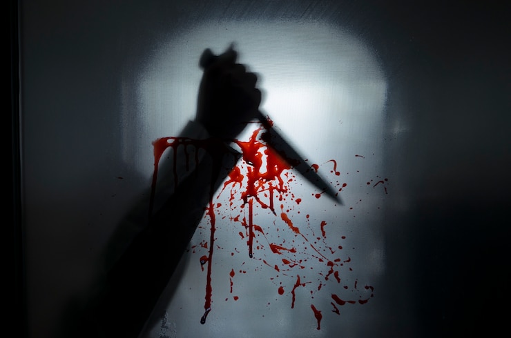 Photo horror concept