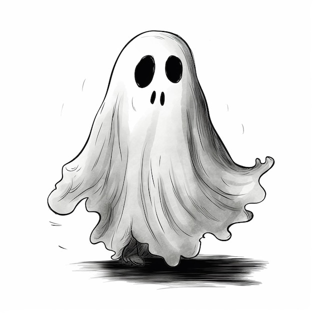 ホラー幽霊アート忘れられない手描き