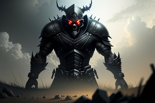 Foto horror monster gevaarlijk monster dood spel karakter illustratie wallpaper achtergrondontwerp