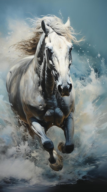 horse art prints