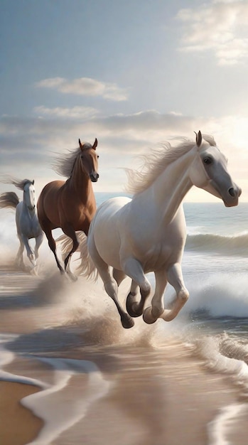 horse beauties background