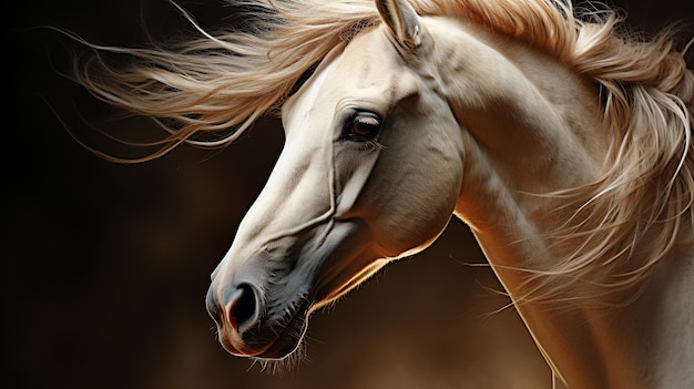 horse HD 8k wall paper Stock Photographic image