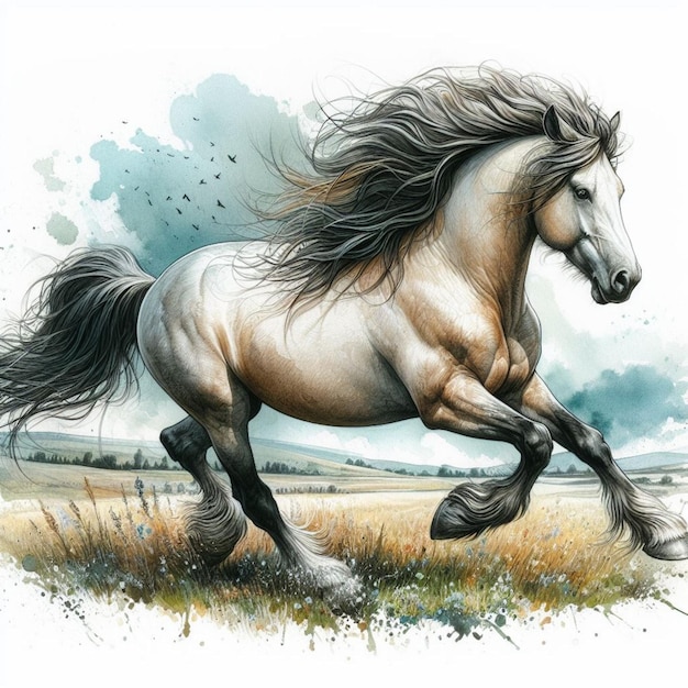 horse illustration