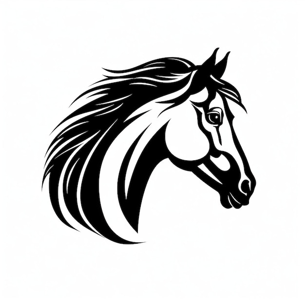 Photo horse logo