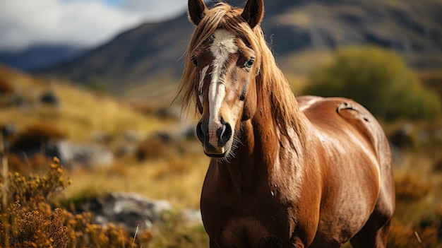 horse professional photography and ligh