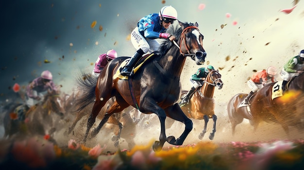 Horse racing's photo