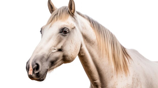 a horse with a white background with a white background.