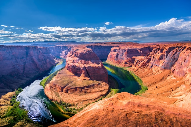 Horseshoe bend page, arizona, grand canyon, stati uniti d'america