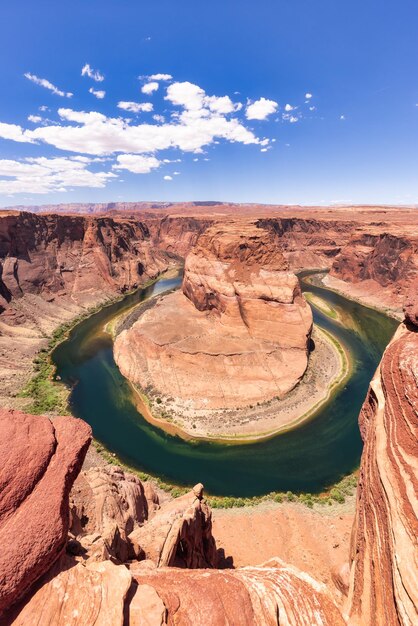 Horseshoe bend in page arizona united states