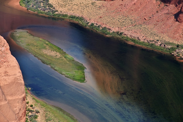 Photo horseshoe colorado in arizona, usa