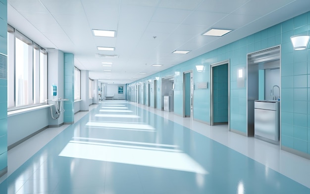 hospital corridor