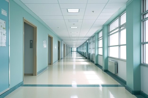 hospital corridor