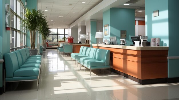 Hospital reception