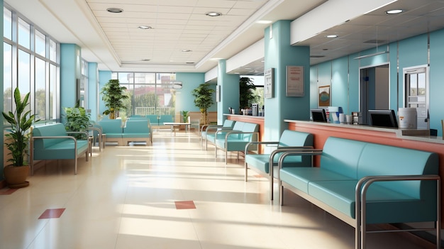 Hospital reception