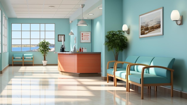 Hospital reception