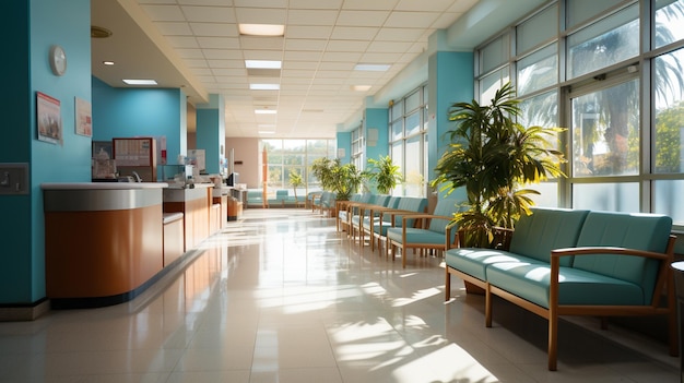 Hospital reception