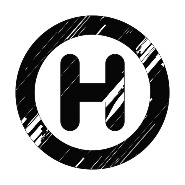 hospital symbol icon black and white diagonal texture