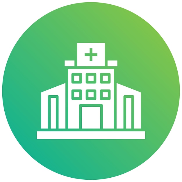 Foto hospital vector icon design illustratie